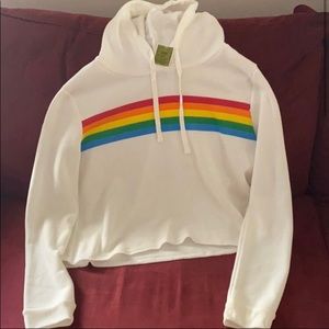 crop top hoodie